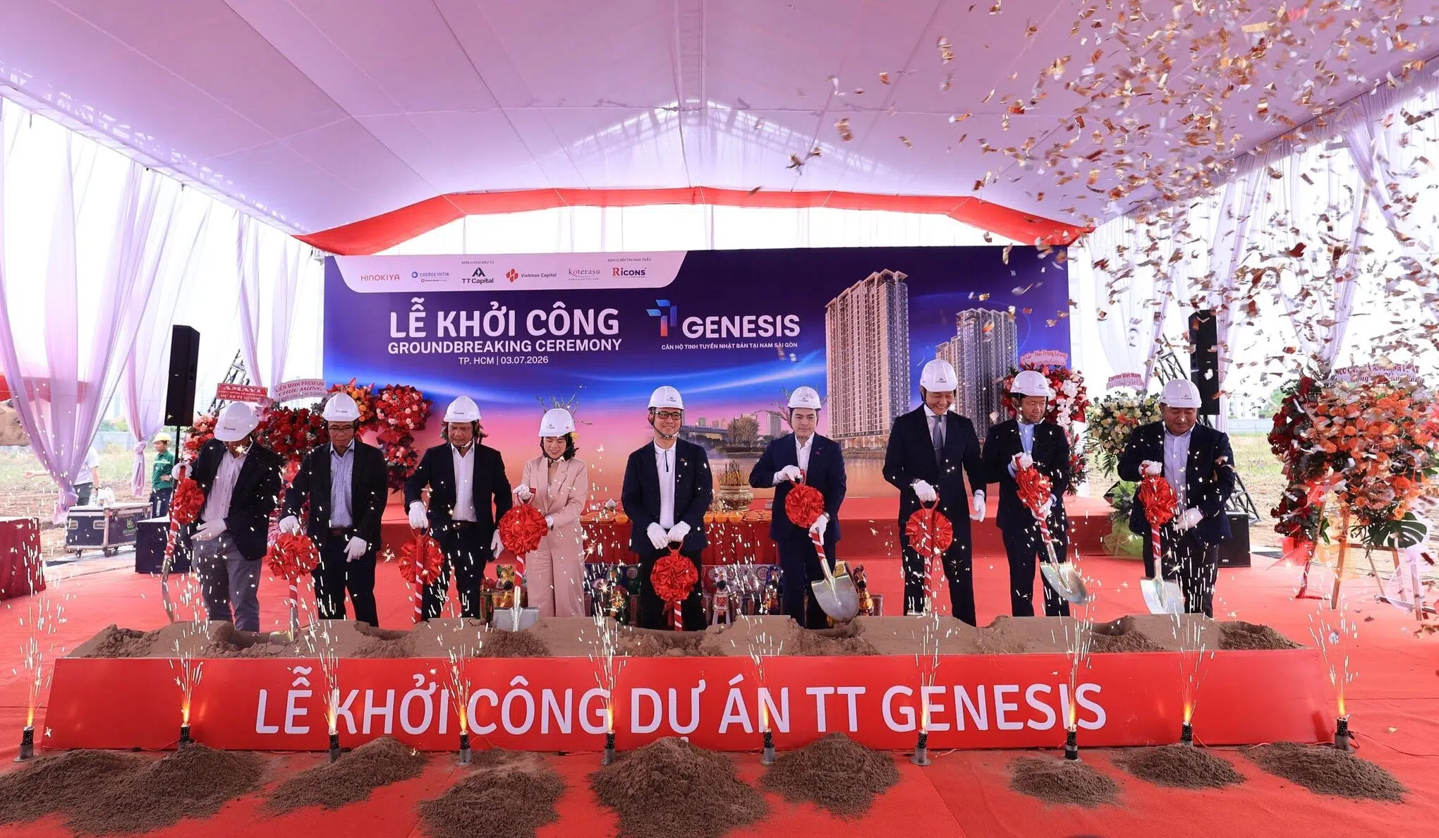 lễ khởi công dự án