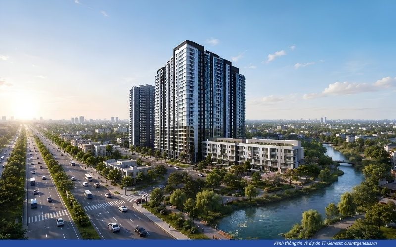 lợi thế 2 tòa tháp tt genesis